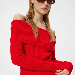 Koton Women Ribbed Pullover-picture-24