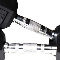 HackerX Set Of 2 Fixed Weight Dumbbell - 10Kg Each image 1