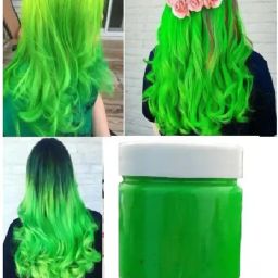 Easy washable And Temporary Green Hair Wax for Perfect Hair Styling Hair Styler-image-34