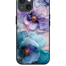 QRIOH Floral Printed iPhone 15 Back Case Mobile Accessories-image-22