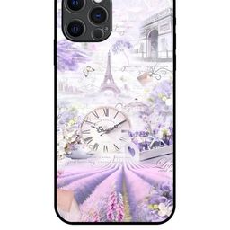 QRIOH Floral Printed iPhone 12 Pro Max Back Case Mobile Accessories-image-71