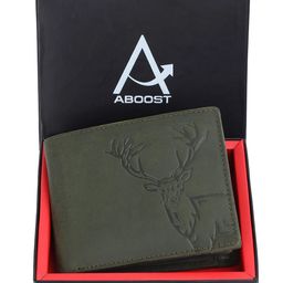 ABOOST Men Animal Leather Two Fold Wallet-image-86