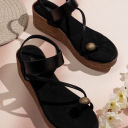 Inc 5 Women Open Toe Wedge Heel Sandals-55