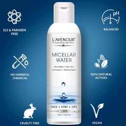 L'AVENOUR Set Of 3 Micellar Cleansing Water For Natural Makeup Remover - 125 ml Each image 5