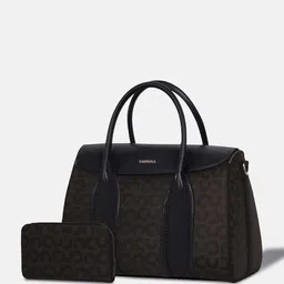 CARRIALL PU Structured Tote Bag-image-39