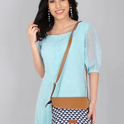 Anouk Geometric Printed Sling Bag-44