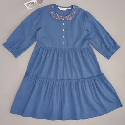 akkriti by pantaloons AKKRITI BY PANTALOONSGirls Fit and Flare Dress-picture-31