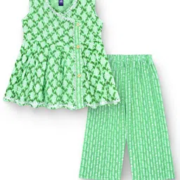BAESD Girls Printed Tunic with Trousers-image-78