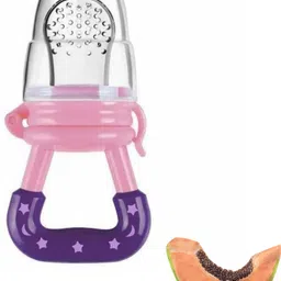 aapni dukan SST Sales Baby Food And Fruit Nibbler & Pacifier Teether BPA Free Nibbler NH143 Feeder-picture-45