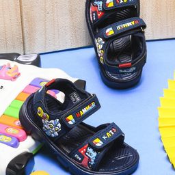 Kats Kids Velcro Strappy Sandals-10