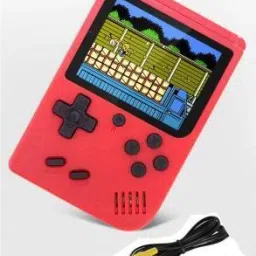 NKL Led Screen Retro Classic Console Video Game Colourful Portable Best For Kids 18 8 GB with TV OUT CABLE, CHARGING CABLE-image-62