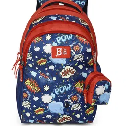 Nasher Miles Unisex Kids Graphic Backpack-15