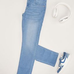 Pantaloons Junior Boys Slim Fit Mid-Rise Light Fade Jeans-image-8