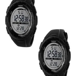 TARIDO Men Dial & Textured Straps Digital Watch TD1673SL01_TD1673SL01_Combo-11