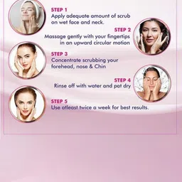 FEELHIGH Set Of 2 Ubtan Scrub & Charcoal Face & Body Scrub-500 ml Each image 2