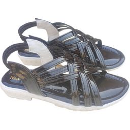 NEW LATEST Girls Black Sling Back Sandals-image-97