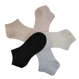 Fruvanta Pack Of 5 Patterned Ankle Length Socks image 3