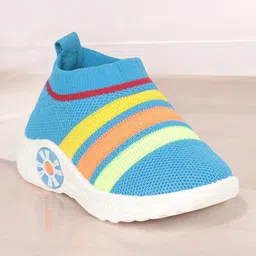 Lil Lollipop Unisex Kids Woven Design Round Toe Slip-On Sneakers-39