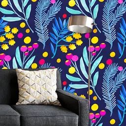 ArtzFolio Printed UV-Resistant Anti-Bacterial Watercolour Botanical Pattern Peel & Stick Wallpaper-image-40
