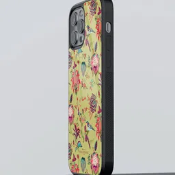 macmerise Floral Printed iPhone 12 Pro Max Back Case Mobile Accessories-25