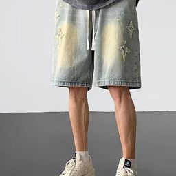 StyleCast Men Regular Fit Washed Denim Shorts-image-95