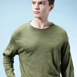 glitchez Raw Edge Relaxed Pullover-picture-33