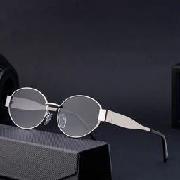 LEGEND EYEWEAR Unisex Black Lens OvalSunglasses with UV Protected Lens SGLH9K4FFCV7EJT2-image-76