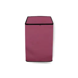 The Furnishing Tree Maroon Plastic Washing Machine Cover-93