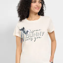Dreamz by Pantaloons Printed Pure Cotton Lounge T-Shirt-image-88