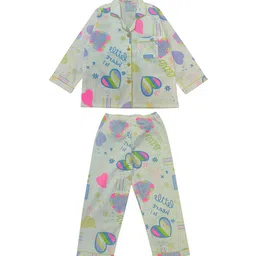 shopbloom Unisex Kids Printed Night suit-picture-19