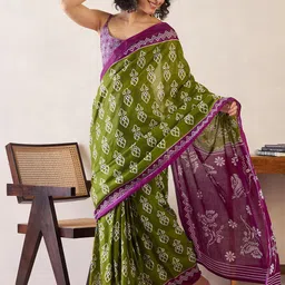 Mitera Ethnic Motifs Ready to Wear Bagh Saree-picture-17