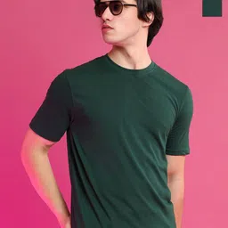 Moda Rapido Pack Of 2 Men Solid T-shirt-image-4