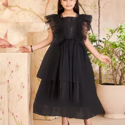 HERE&NOW Net Maxi Dress-picture-31