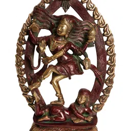 Exotic India Brown Religious Idol Showpiece-image-10
