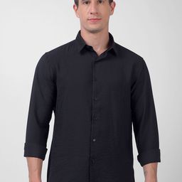 Numero Uno Men Solid Spread Collar Cotton Casual Shirt-picture-14