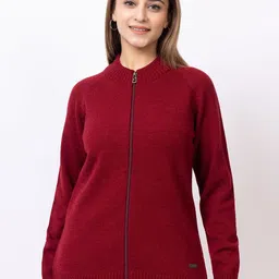 TWENTY ME Women Cardigan with Zip Detail Detail-image-63