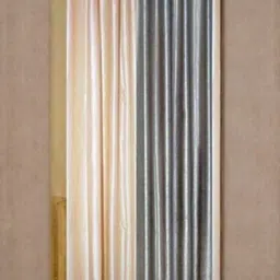 151 cm (5 ft) Polyester Semi Transparent Window Curtain (Pack Of 2) (Solid, Multicolor)-image-82