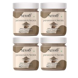 Newsio Set Of 4 100% Pure & Natural Jatamansi Powder For Hair Growth - 100 g Each-11