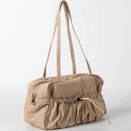 RAVE Structured Shoulder Bag with Fringed image 3