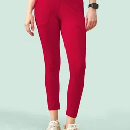 LYRA High Waist 4-Way Stretch Ankle Length Tights-22