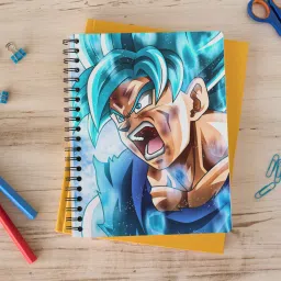 rinkon Anime Notebook Goku Dragonball Dbz PACK 2 Comicsense Ki Dukan Diary Notepad A5 Notebook Unrulled 160 Pages image 4