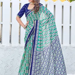 Panzora Floral Zari Saree-picture-40