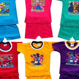 Fly Step Kids-Unisex Pure Cotton Clothing Set-image-61