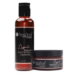 Seasoul Set Of 2 Brigheting Face Wash- 100 ml & Facial Polish- 100 g-image-22