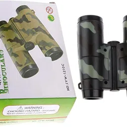 SellRider Kids Toy Binoculars /Doorbeen /Folding Telescope 4X35 ZOOM Outdoor Science Educational Toys for Boys and Girls Binoculars-image-78