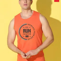 WOOSTRO Pack Of 2 Printed Combo Cotton Innerwear VestsVWS26(RUN ORANGE)(HARD RED)-image-21