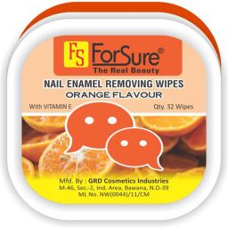 Orange Flavour Nail Polish Removing Wipes-41