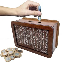 Secure & Stylish Coin Savings Box Coin Bank-image-93