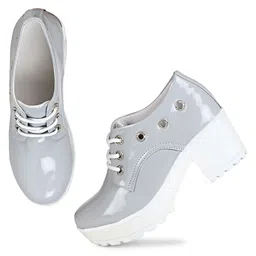 Commander Shoes Women Casual Block-Heeled Boots-16