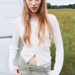 H&M Cable-Knit Cardigan-image-78